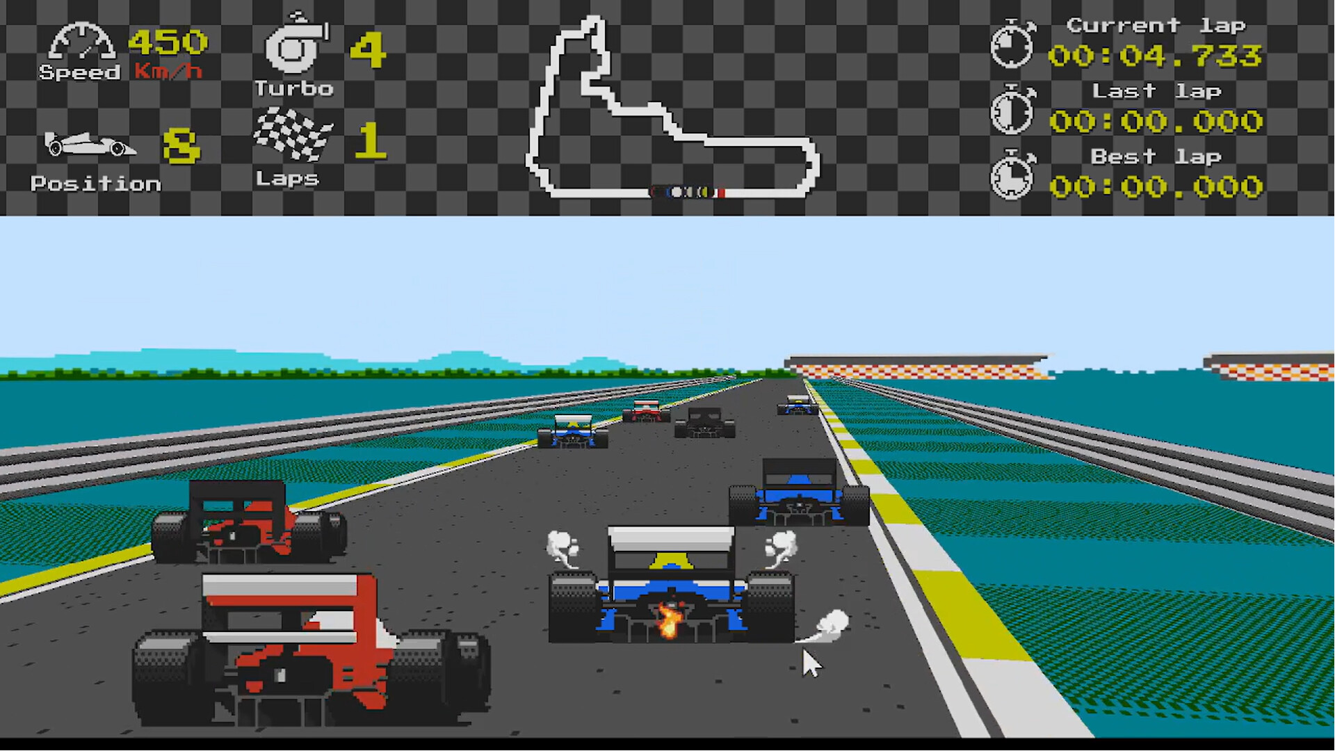 Arcade 80's Racing screenshot 2