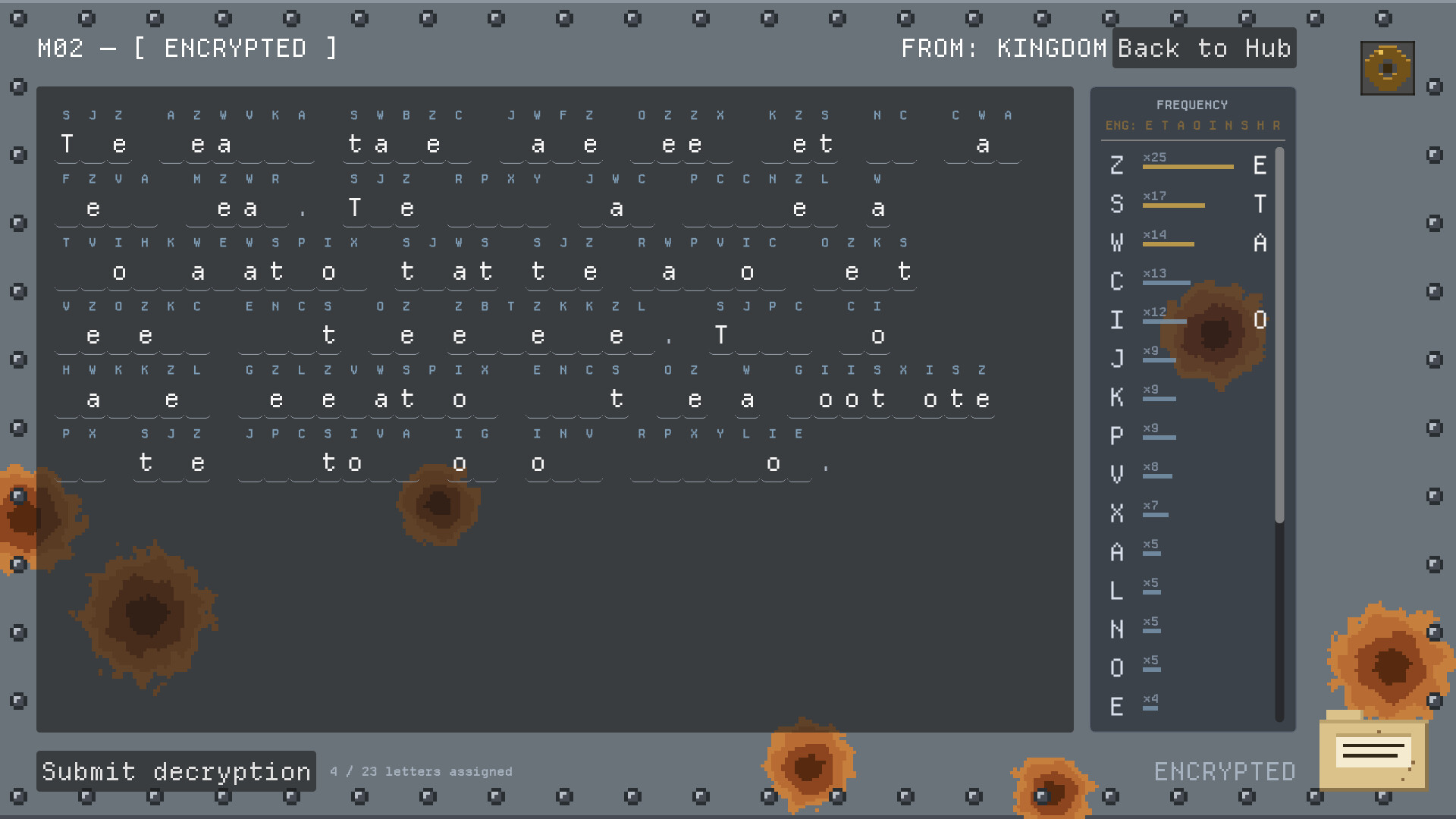 Null Cipher screenshot 4