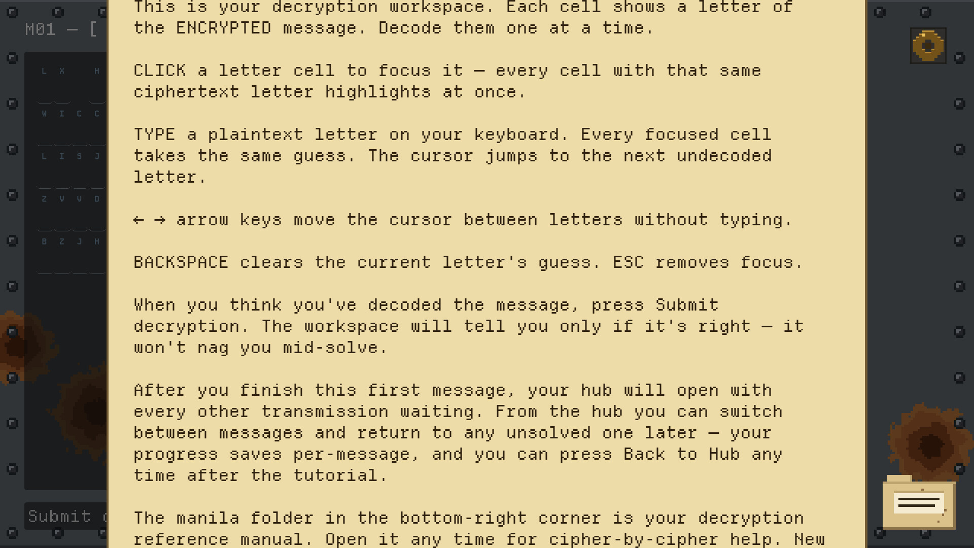 Null Cipher screenshot 2