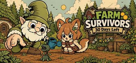 Cover art from Farm Survivors: 30 Days Left