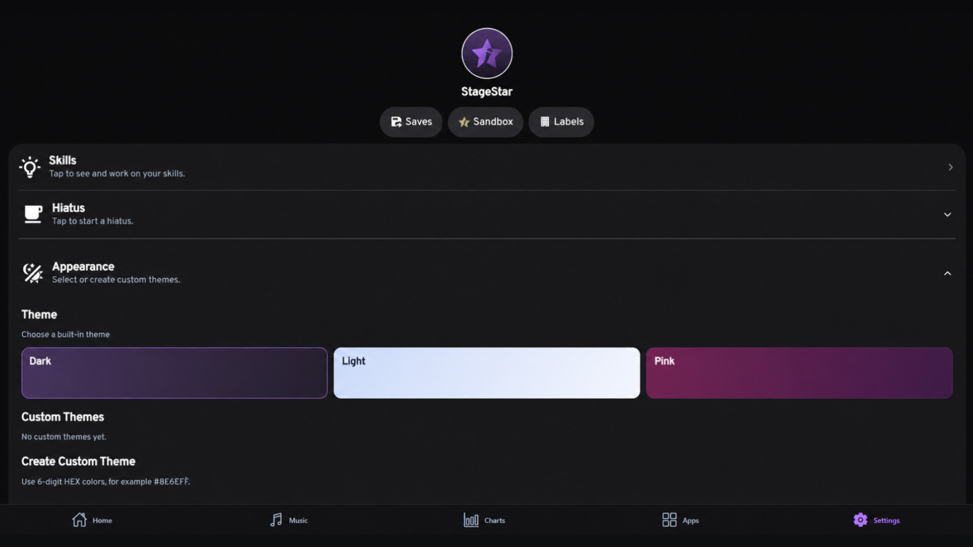 StageStar screenshot 2