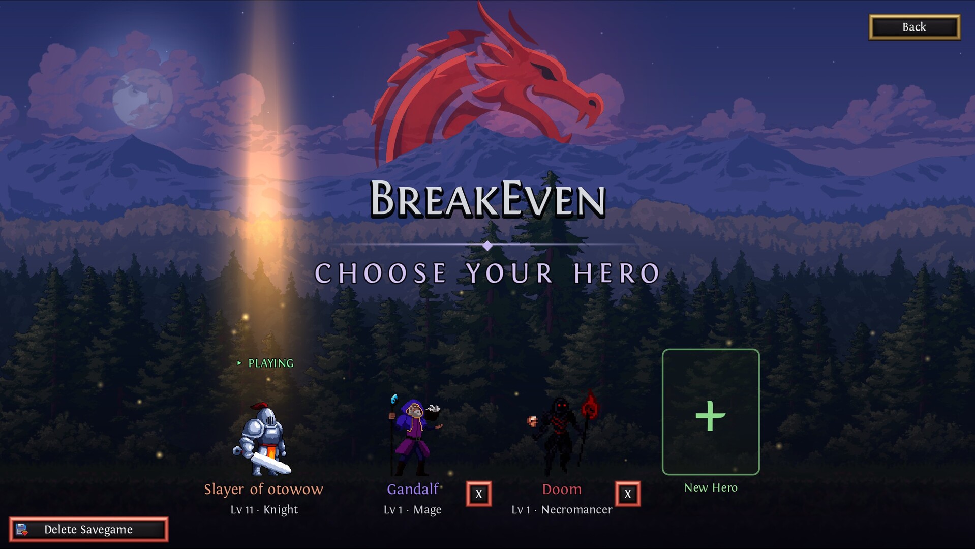BreakEven - Idle trailer