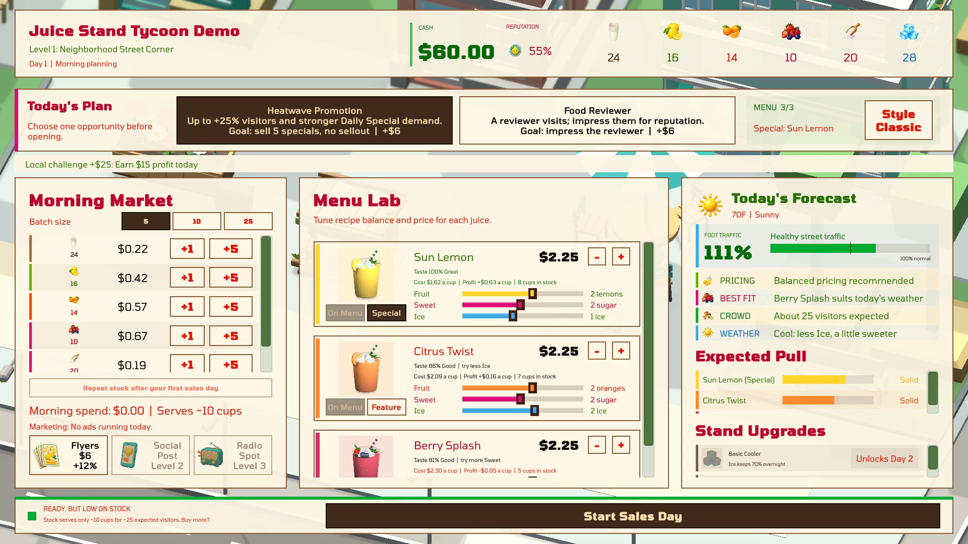 Juice Stand Tycoon screenshot 3