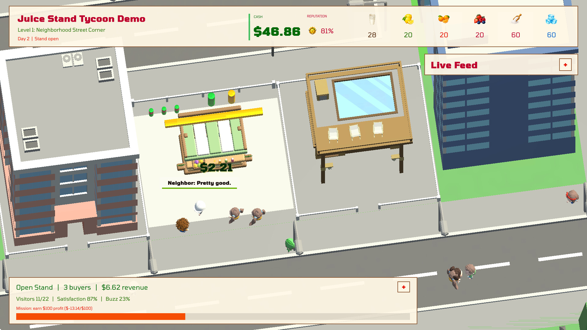 Juice Stand Tycoon trailer