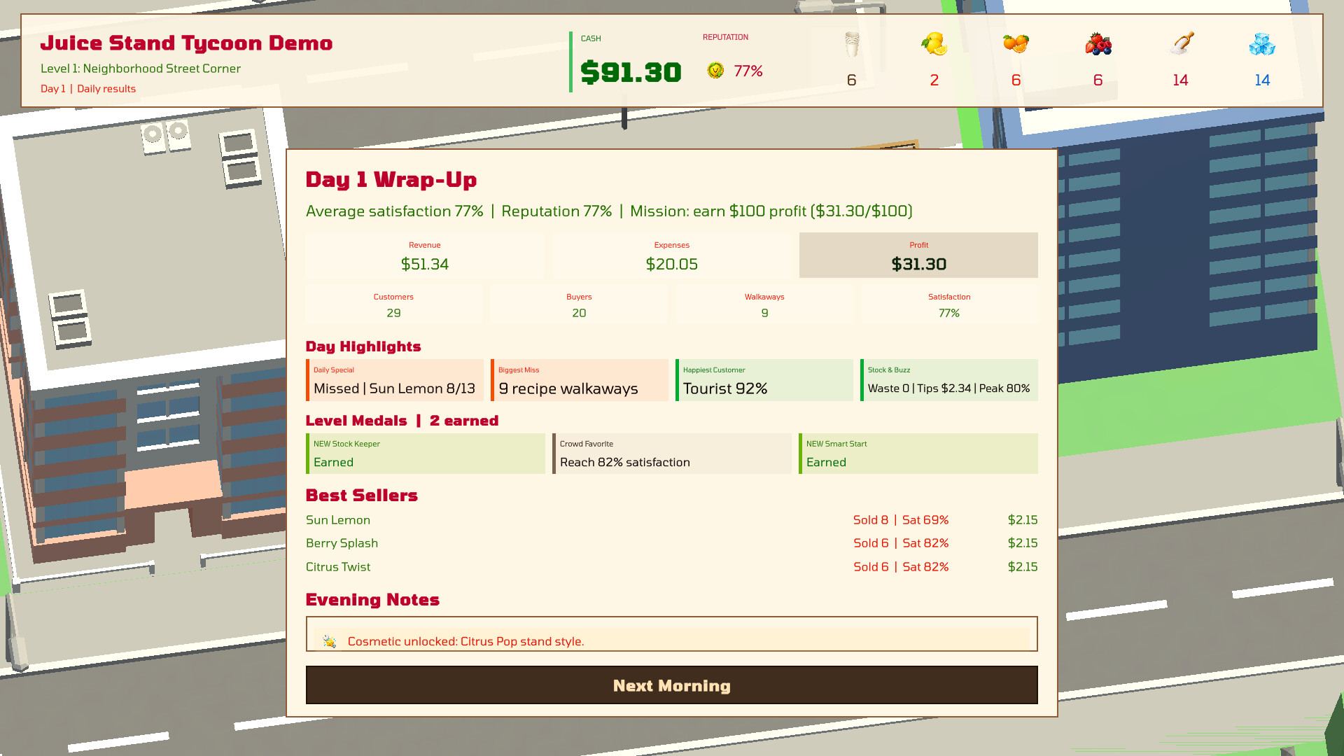 Juice Stand Tycoon screenshot 4