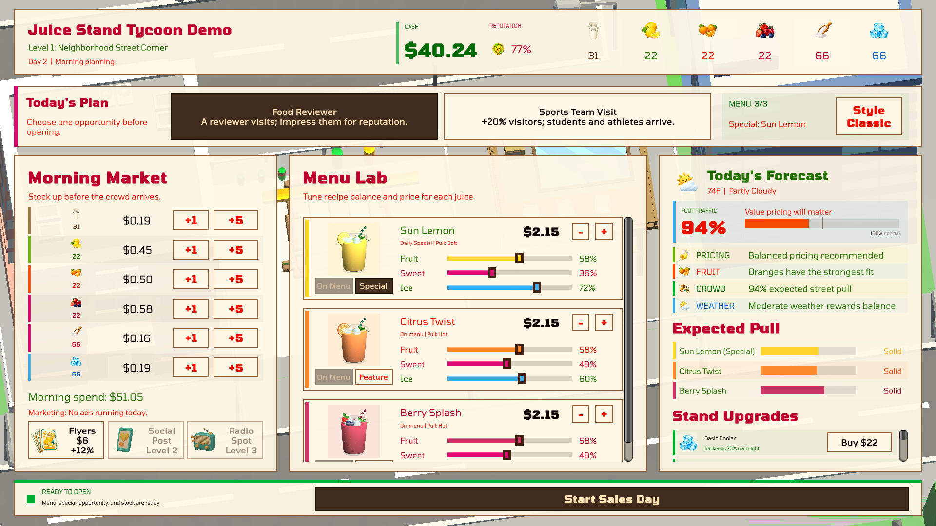 Juice Stand Tycoon screenshot 5
