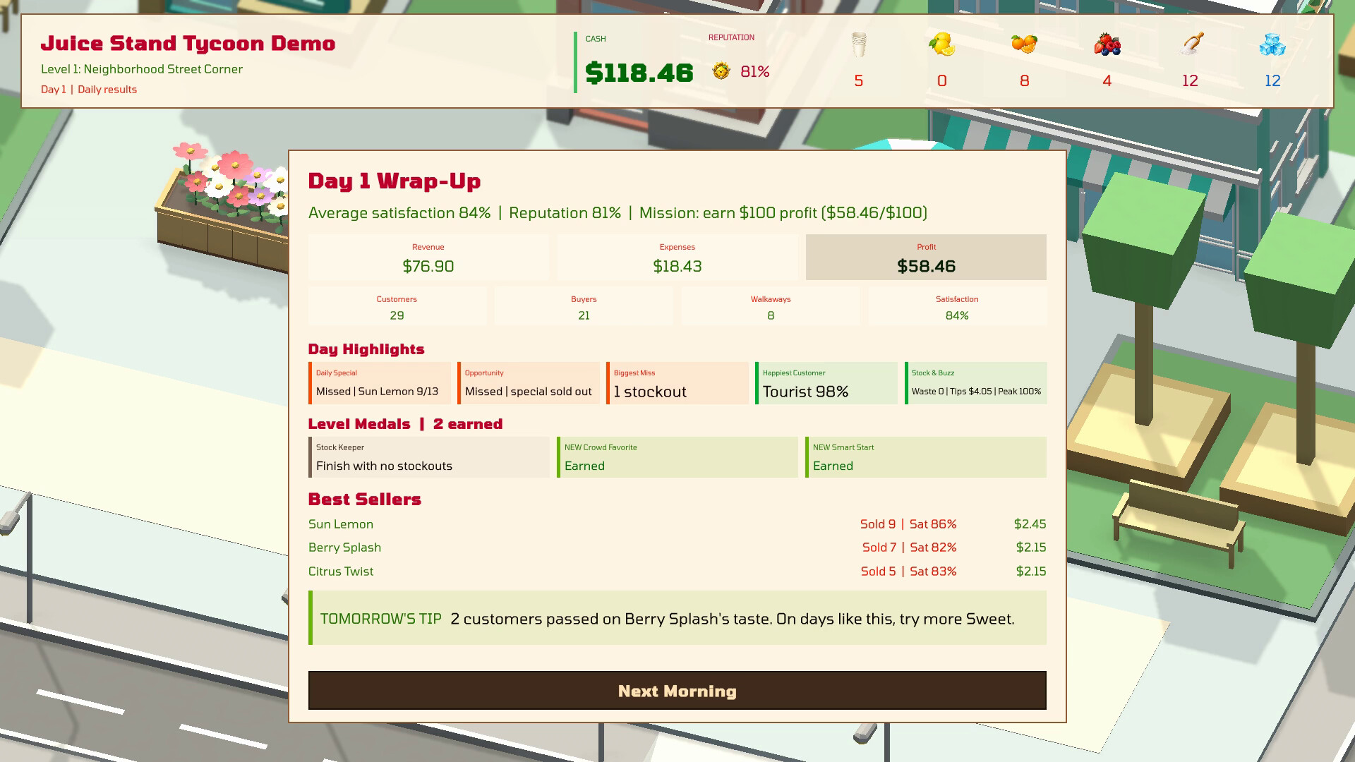 Juice Stand Tycoon screenshot 5