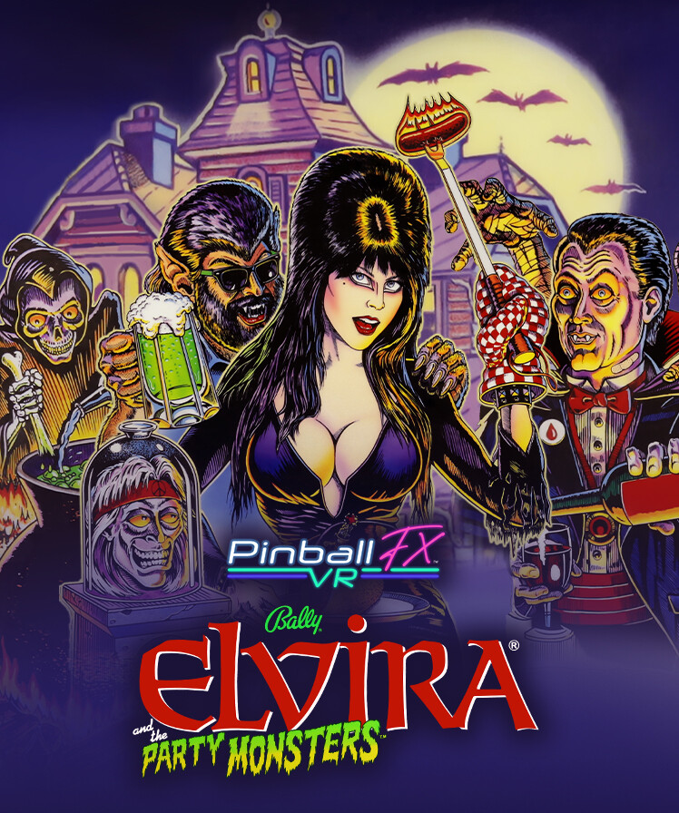 Pinball FX VR - Williams™ Pinball: Elvira and the Party Monsters