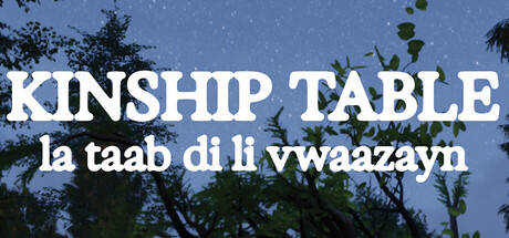 Cover art from Kinship Table, la taab di li vwaazayn