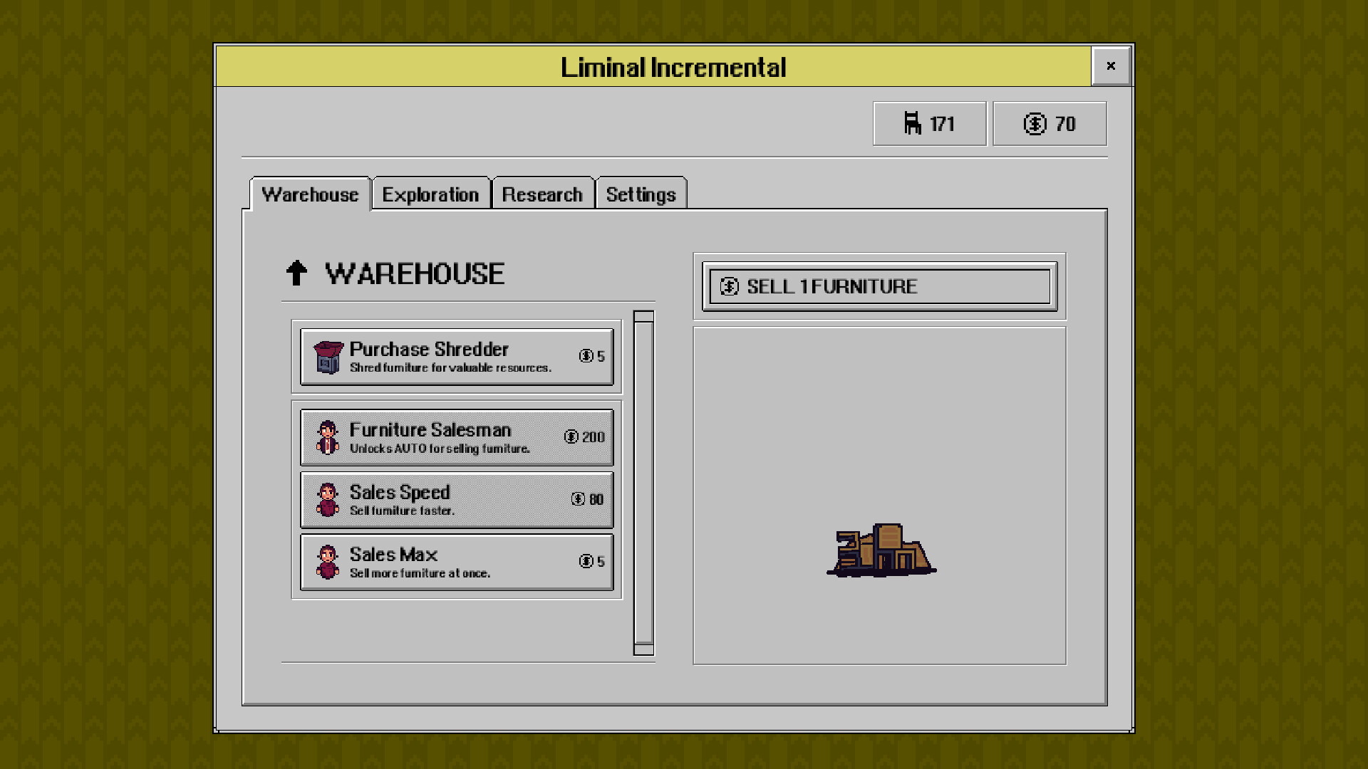 Liminal Incremental screenshot 1