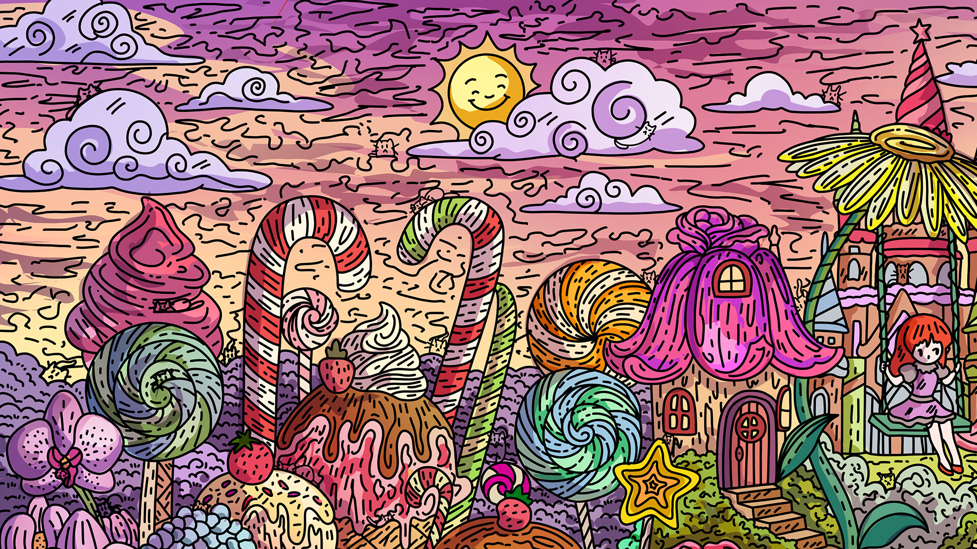 100 Fairyland Cats screenshot 2