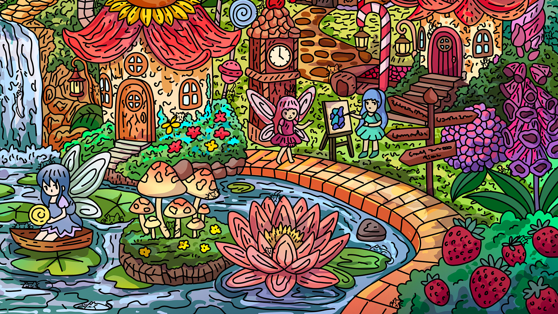 100 Fairyland Cats screenshot 4