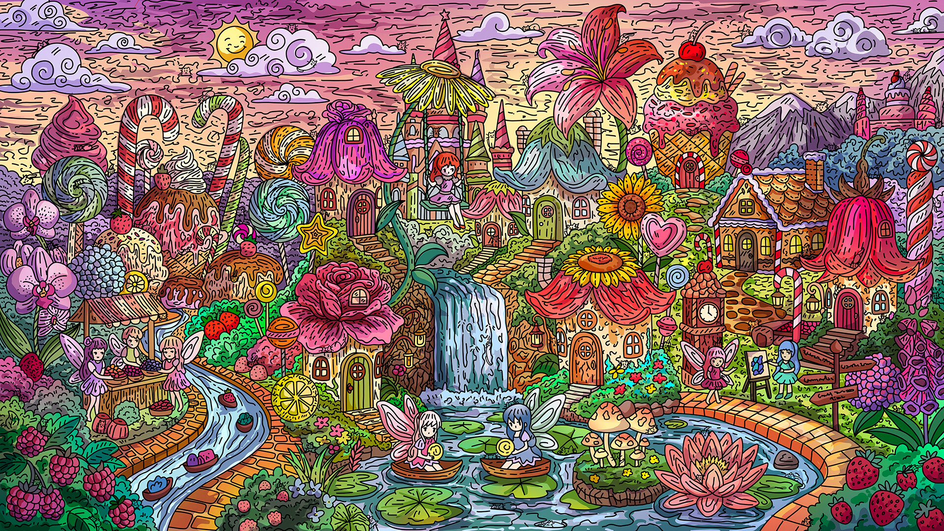 100 Fairyland Cats screenshot 5