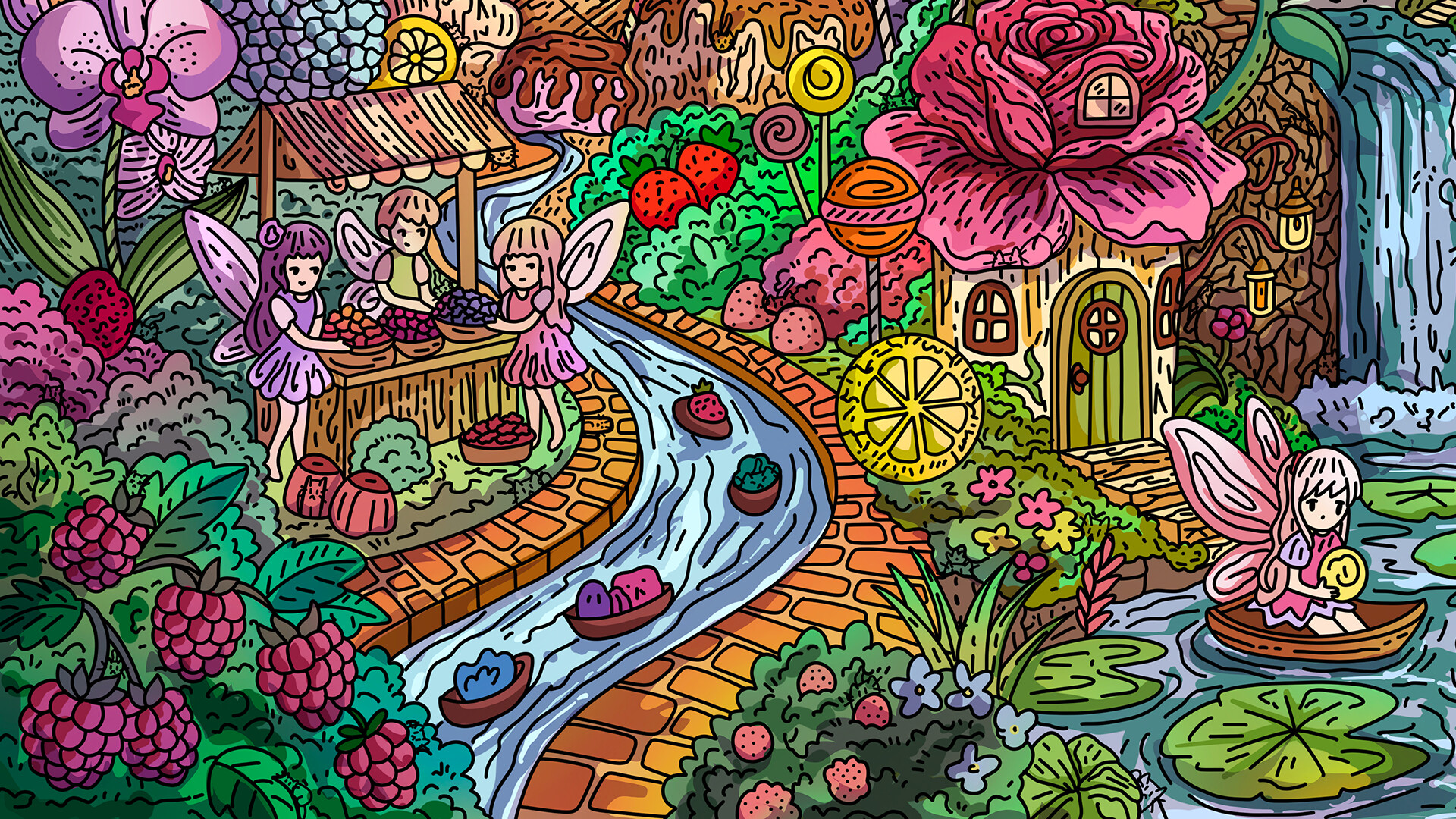 100 Fairyland Cats screenshot 3