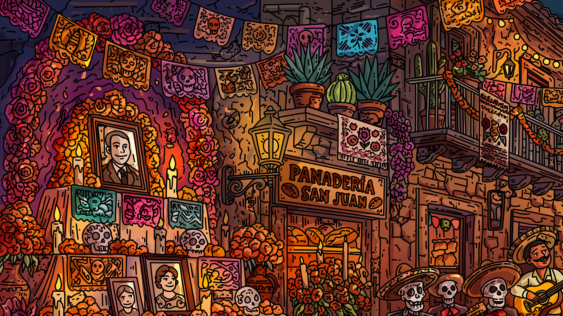 100 Calavera Cats screenshot 4