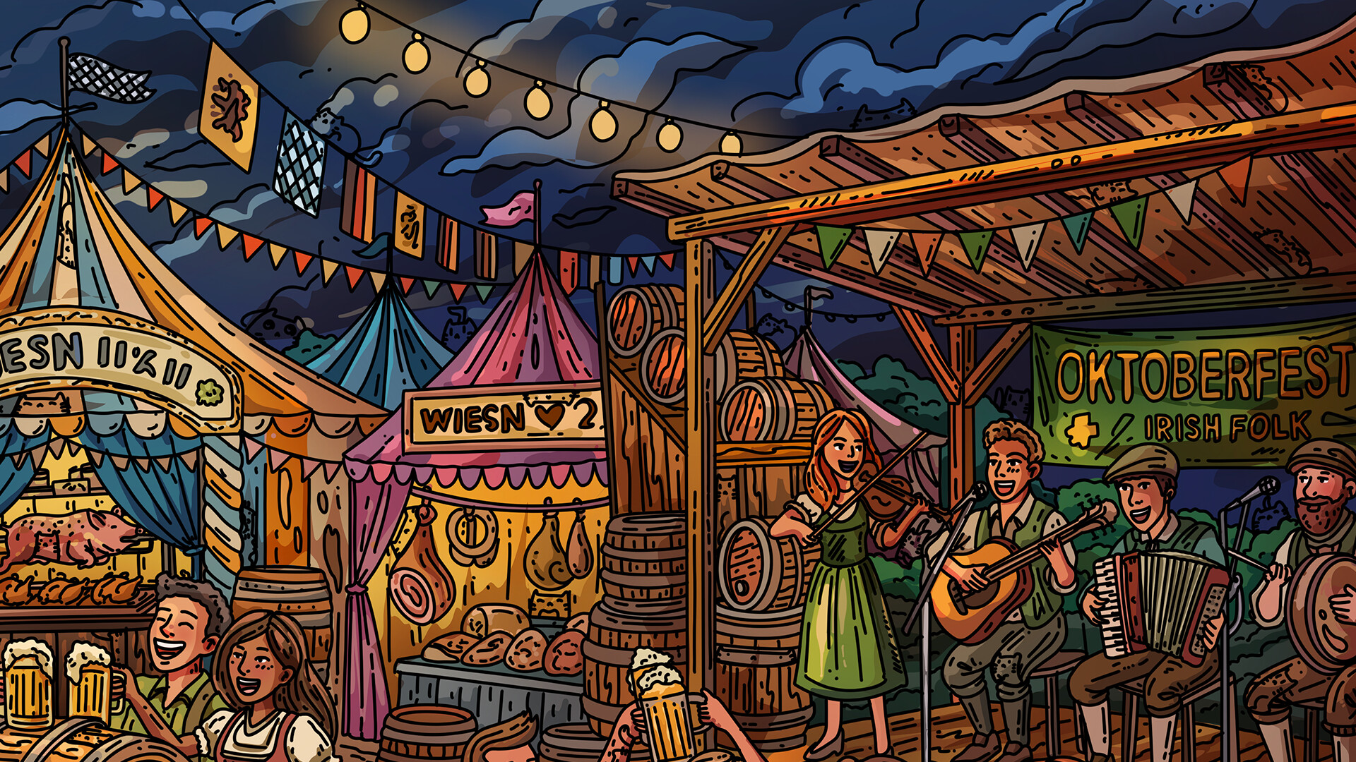 100 Oktoberfest Cats screenshot 4