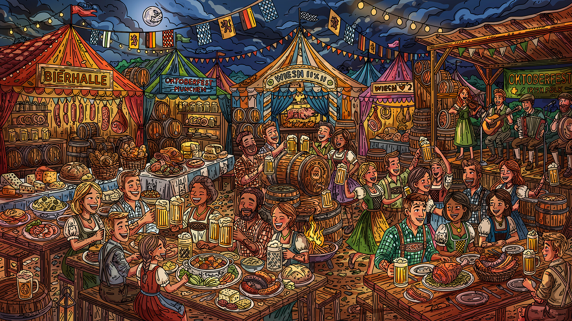 100 Oktoberfest Cats screenshot 5