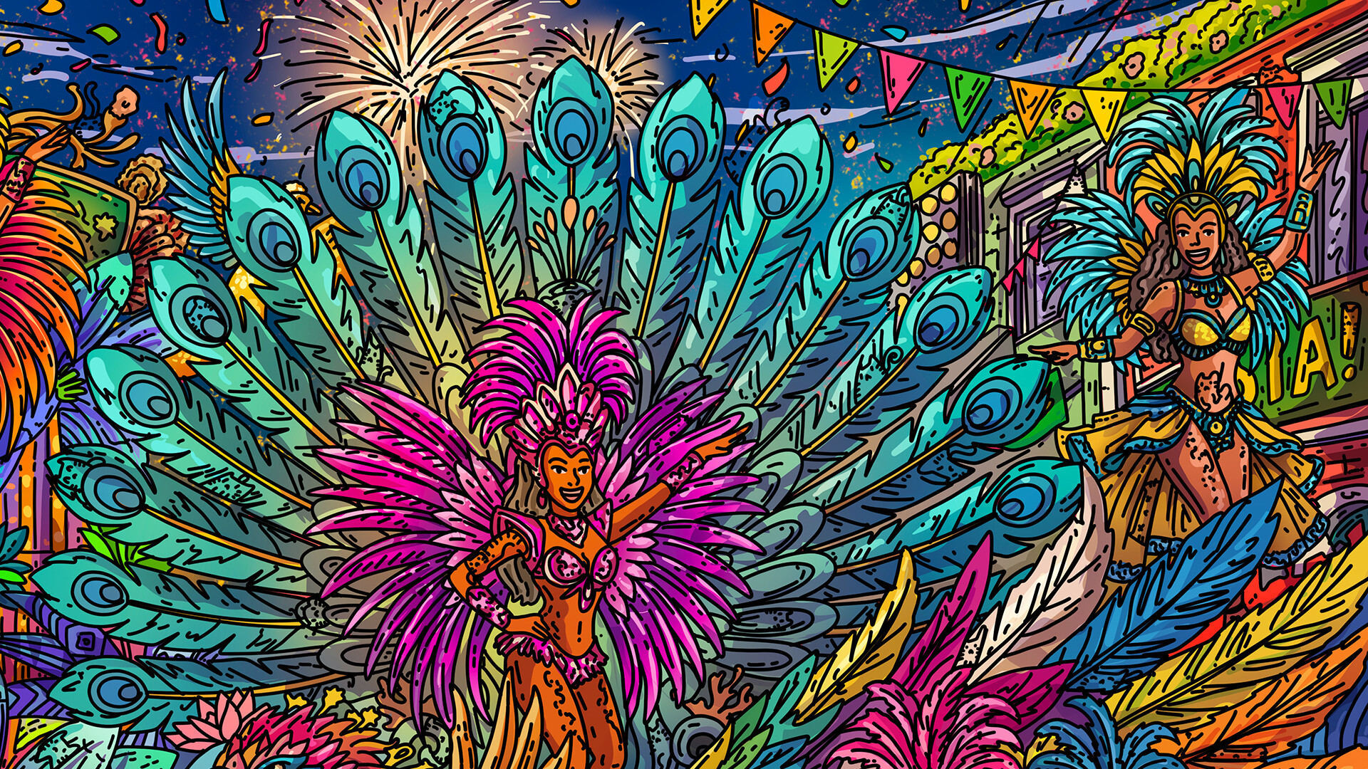 100 Carnival Cats screenshot 4