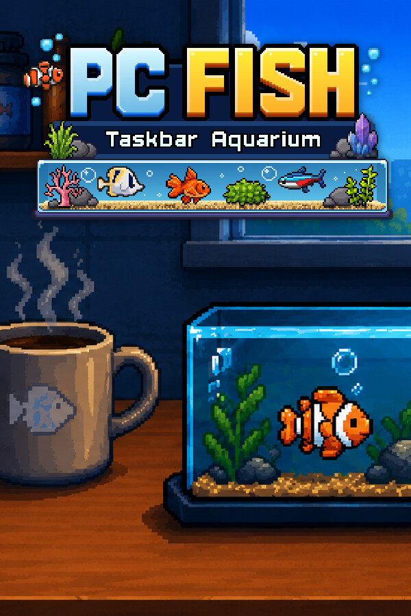 PC FISH: Taskbar Aquarium