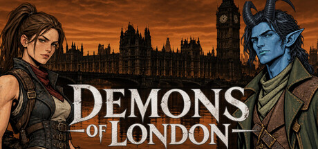 Cover art from Demons of London