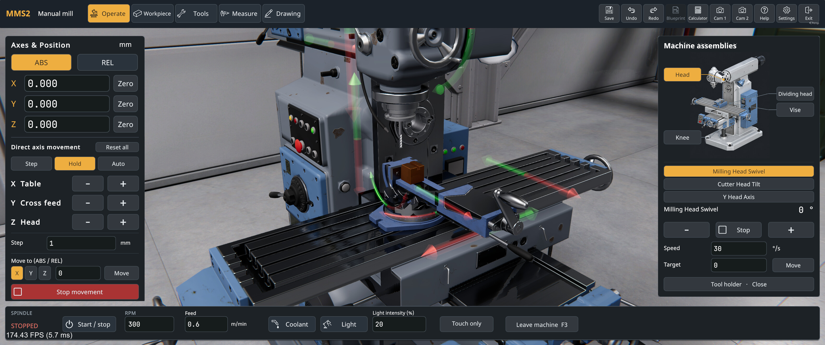 Milling Machine Simulator 2: Machine Shop screenshot 1