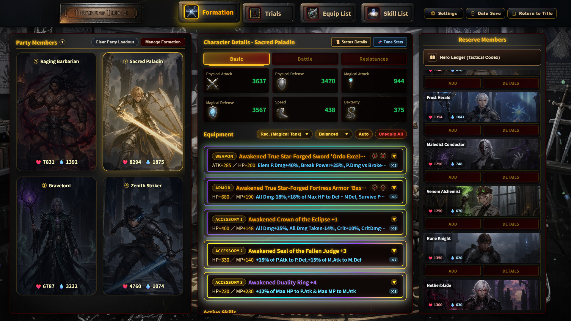 Throne of Trials screenshot 3