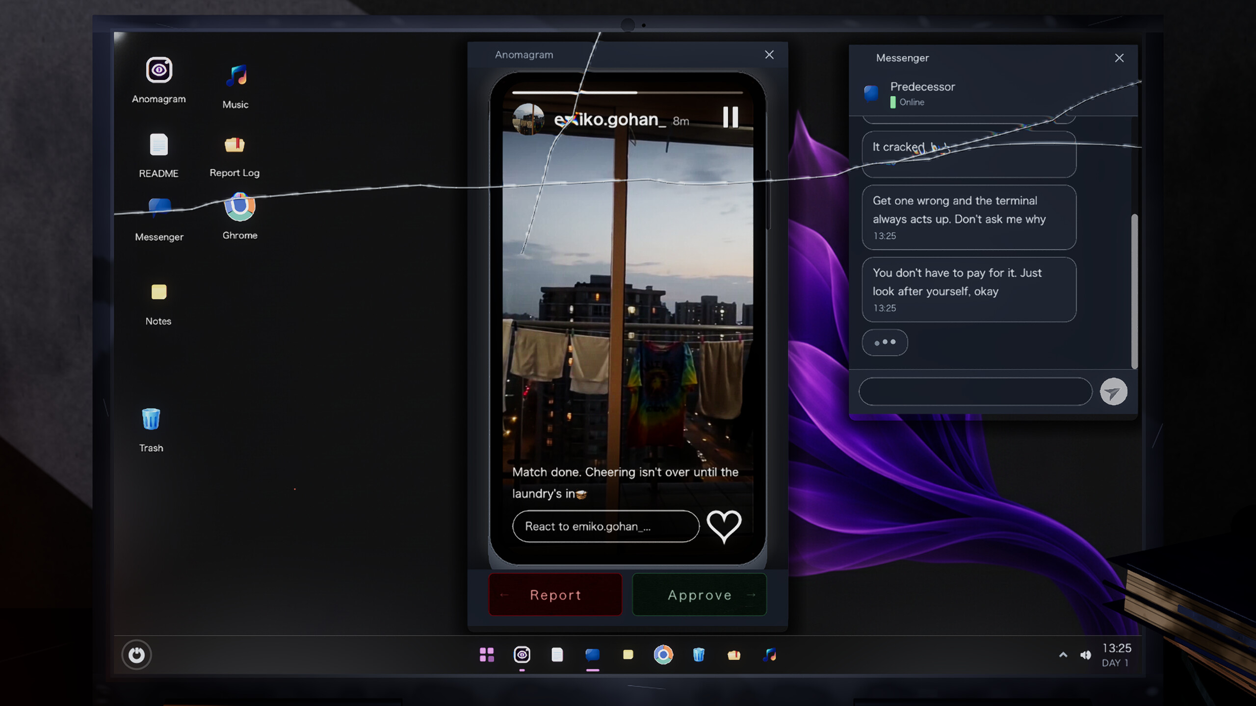 Anomagram screenshot 2