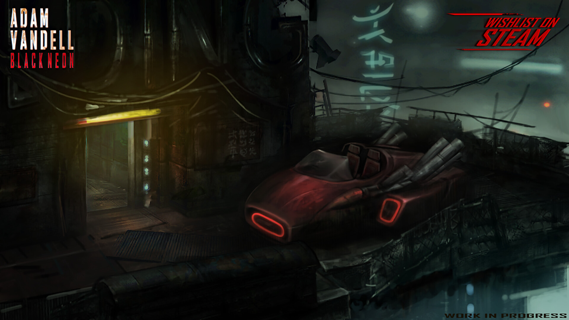 Adam Vandell - Black Neon trailer