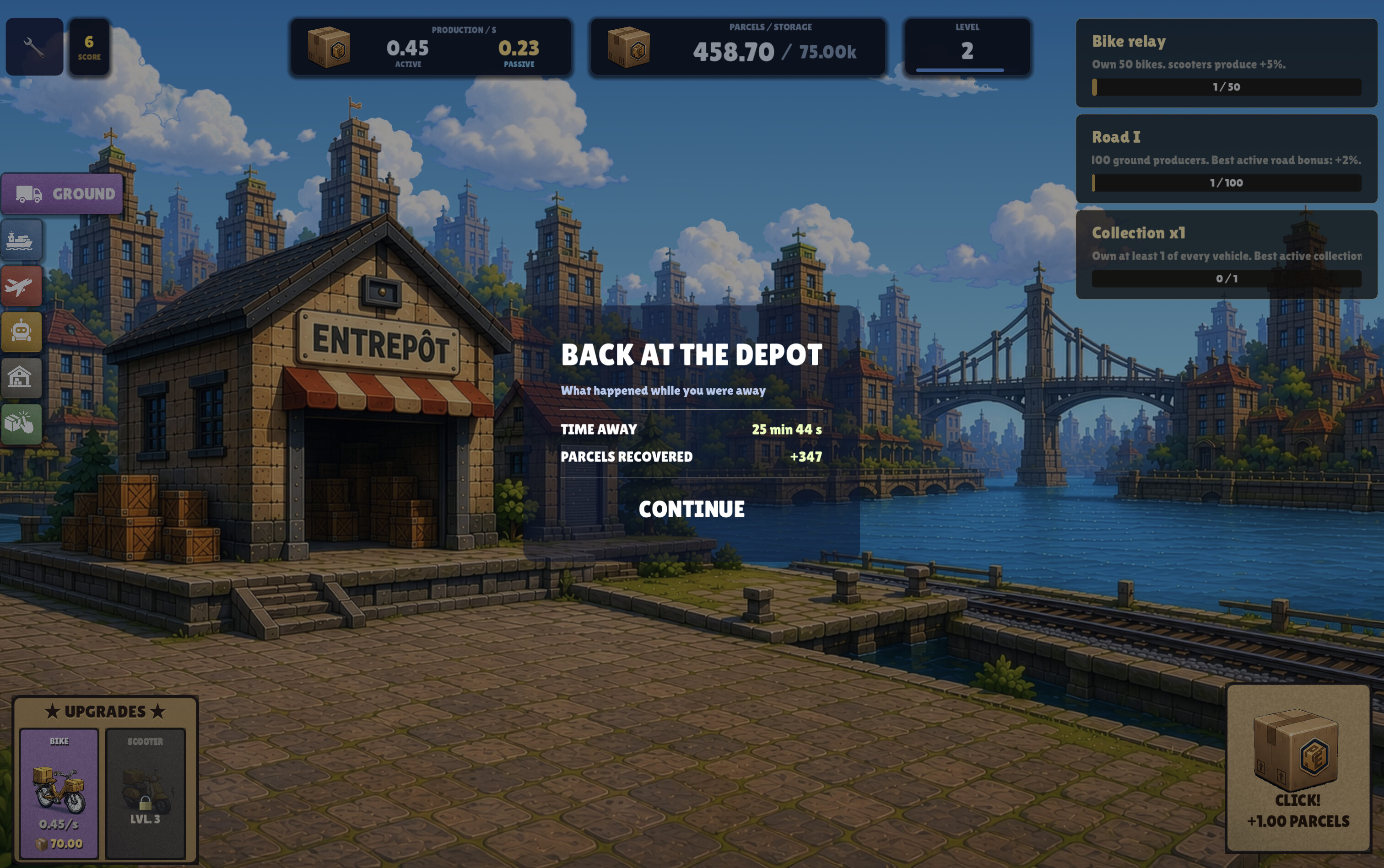 Parcel Empire screenshot 2