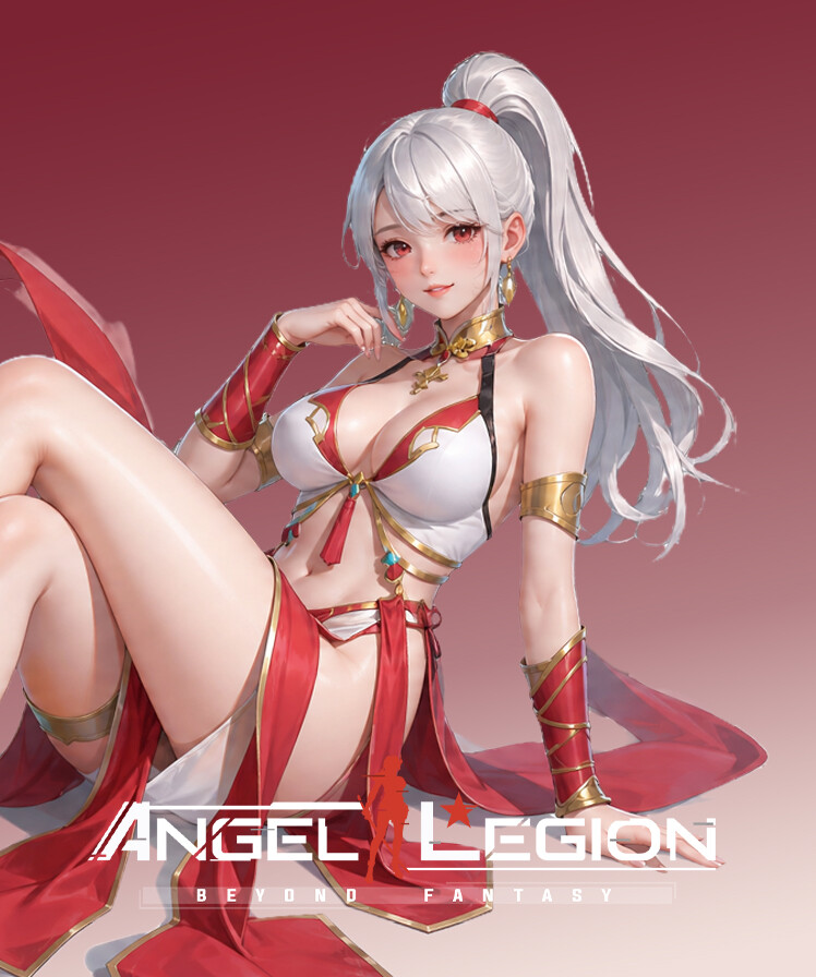 Angel Legion-DLC Enchanted Veil (Red)