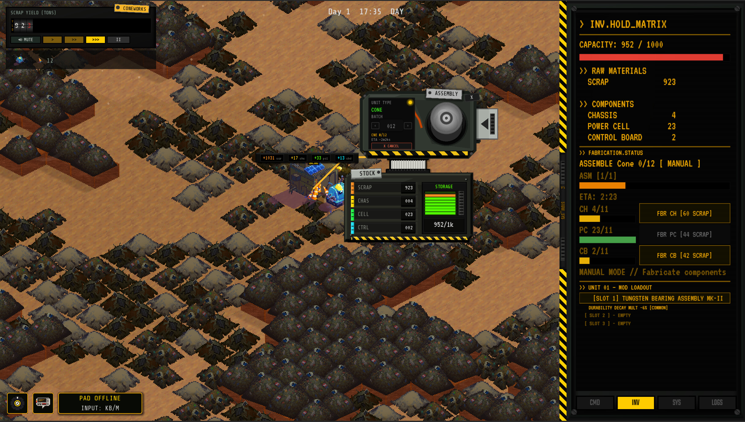 Coneworks Scavenger Fleet Protocol screenshot 3