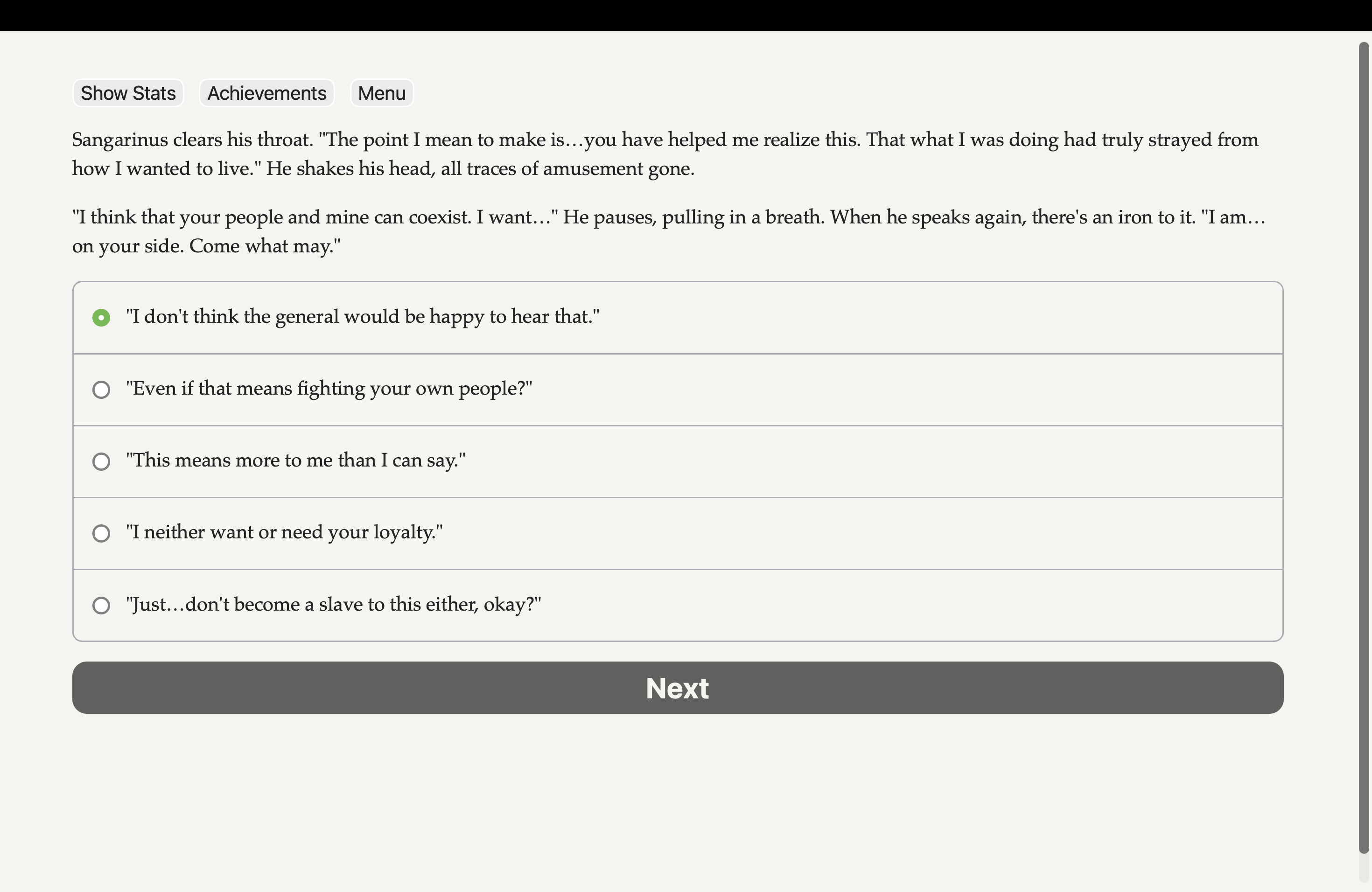 Diaspora screenshot 4