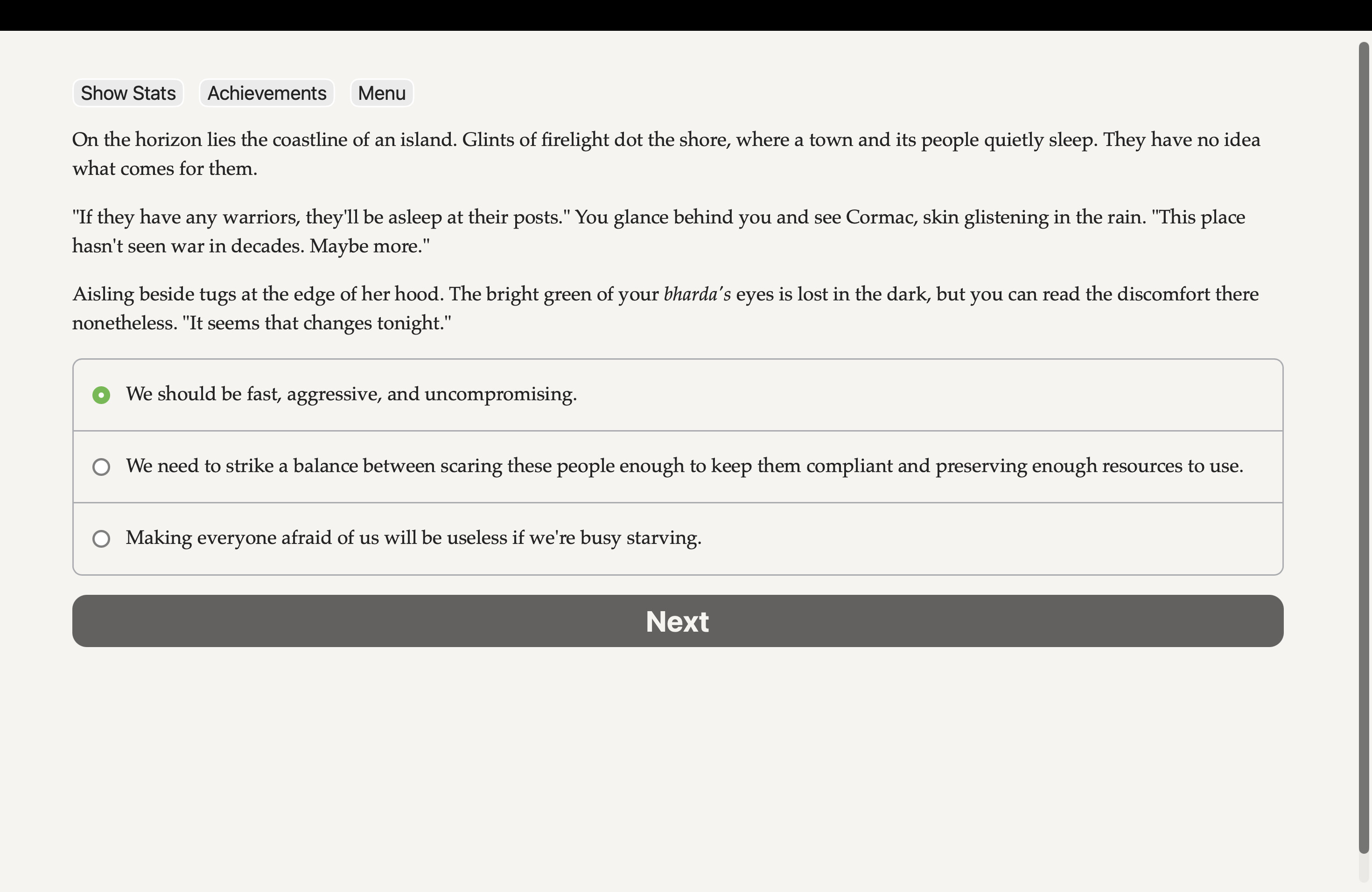 Diaspora screenshot 3