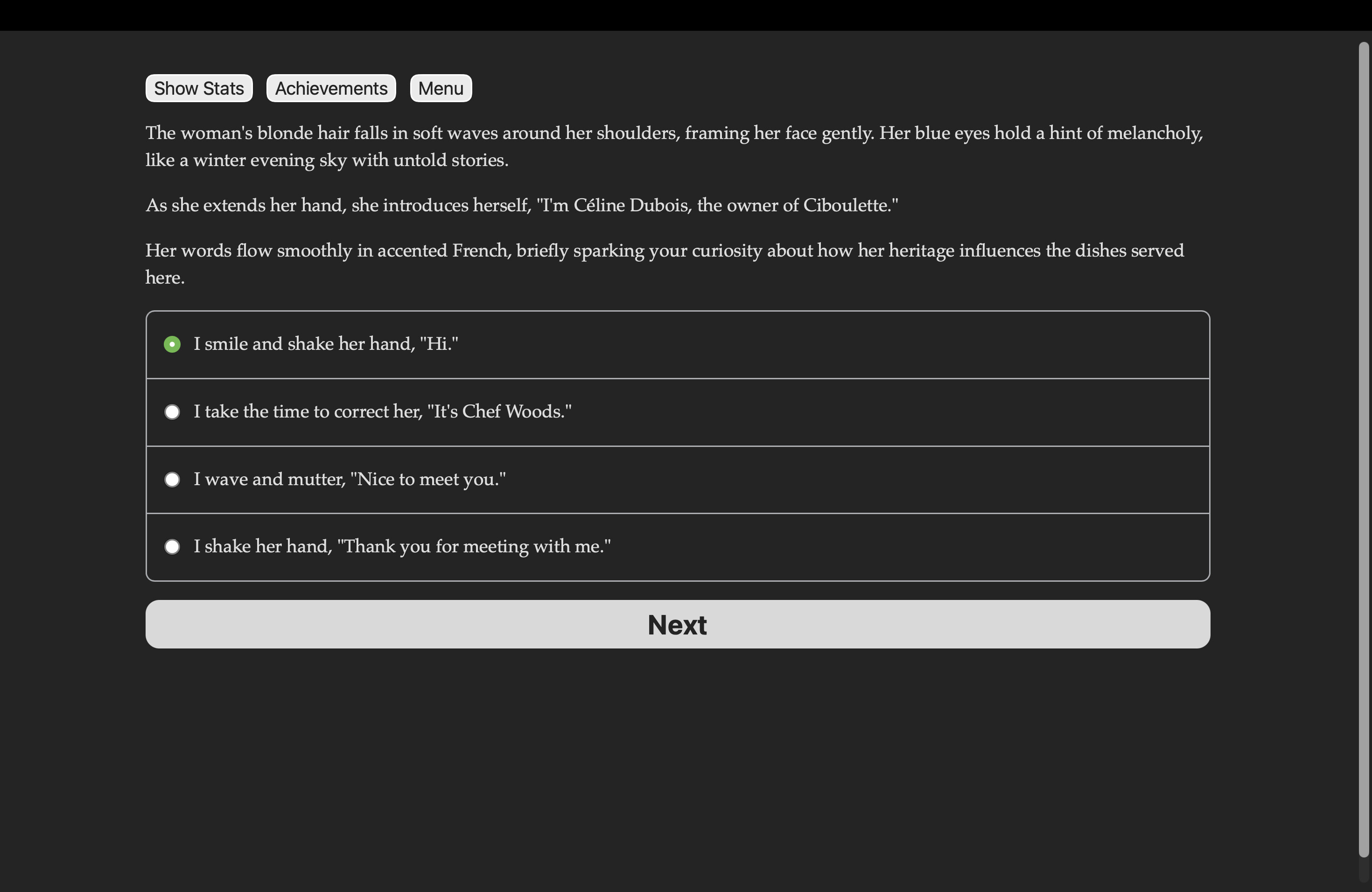 A Taste of Heat screenshot 2