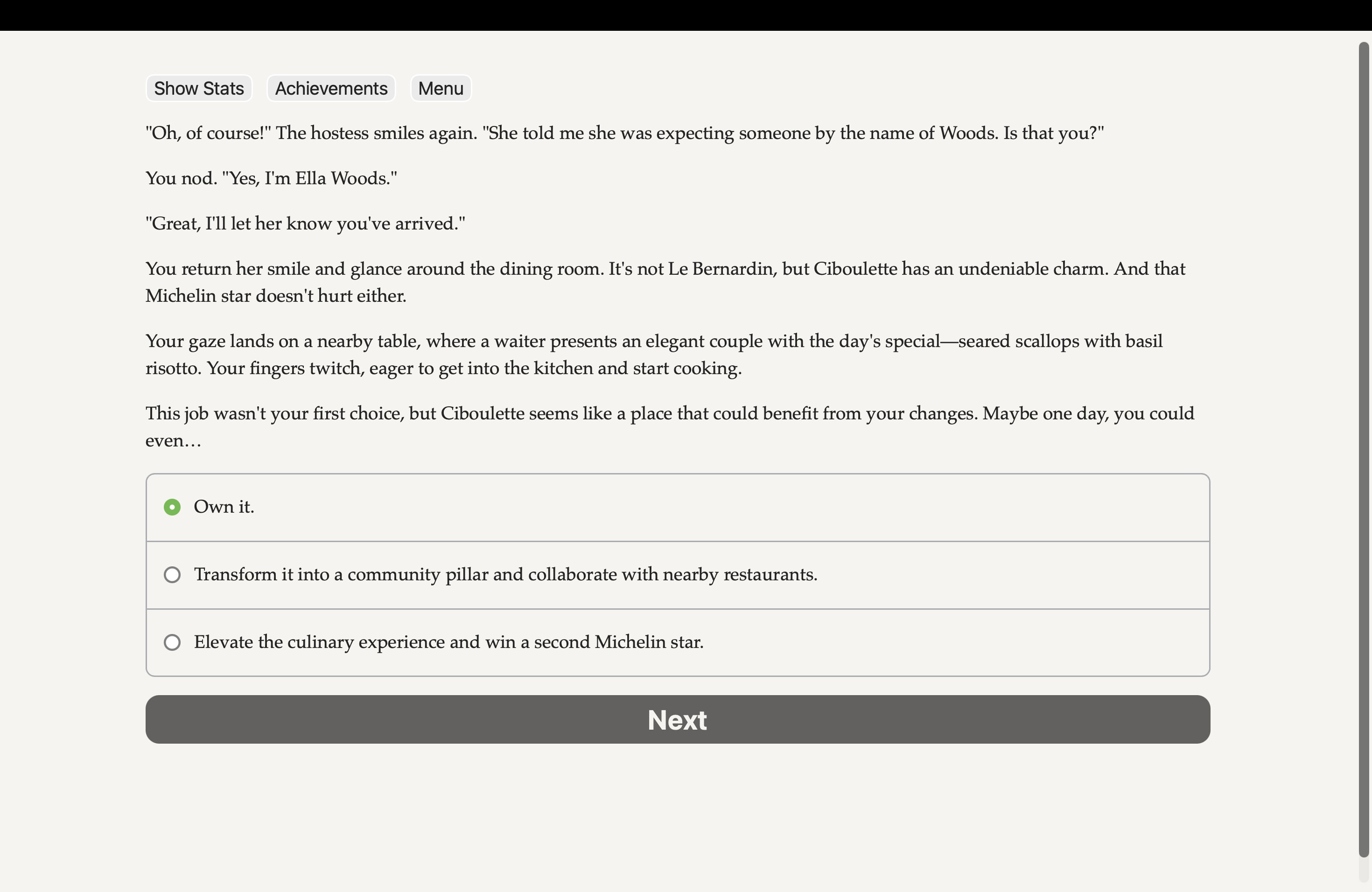 A Taste of Heat screenshot 5