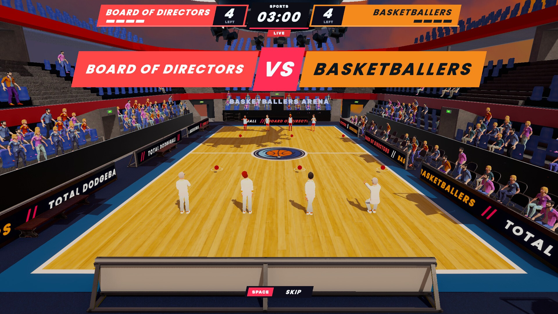 Dodgeball Rush screenshot 2