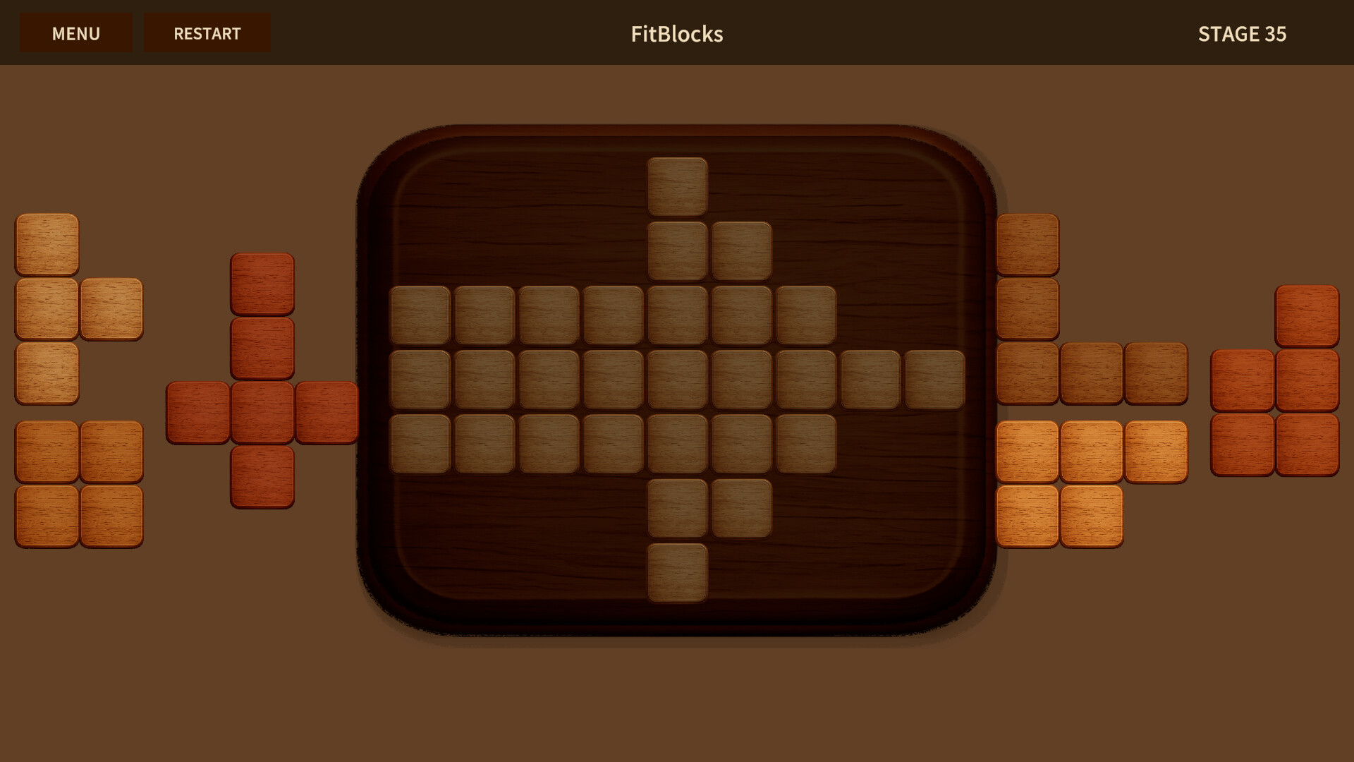FitBlocks～Wooden block puzzle～ screenshot 2