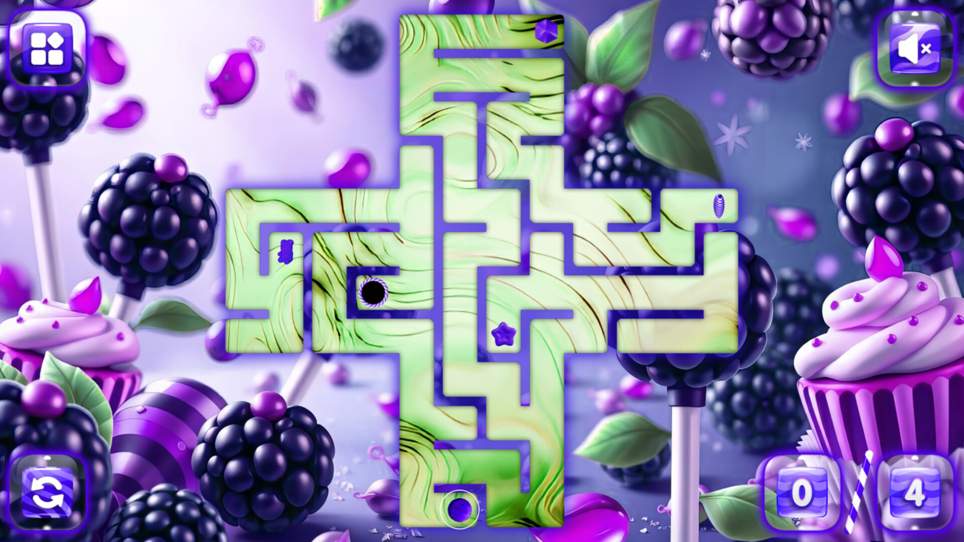 Sweetie Candy Maze: Blackberry trailer
