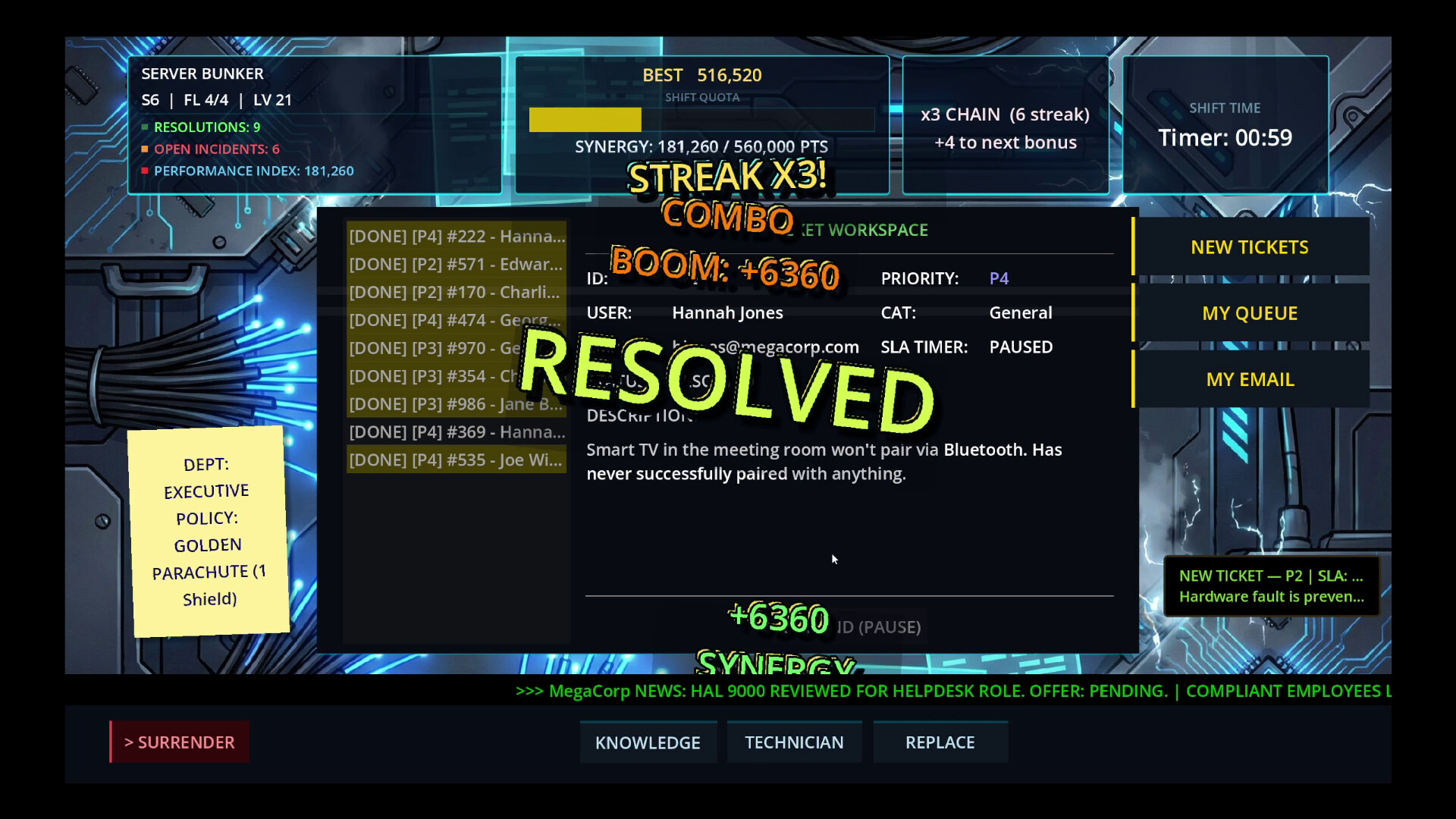 Service Desk Sim screenshot 5