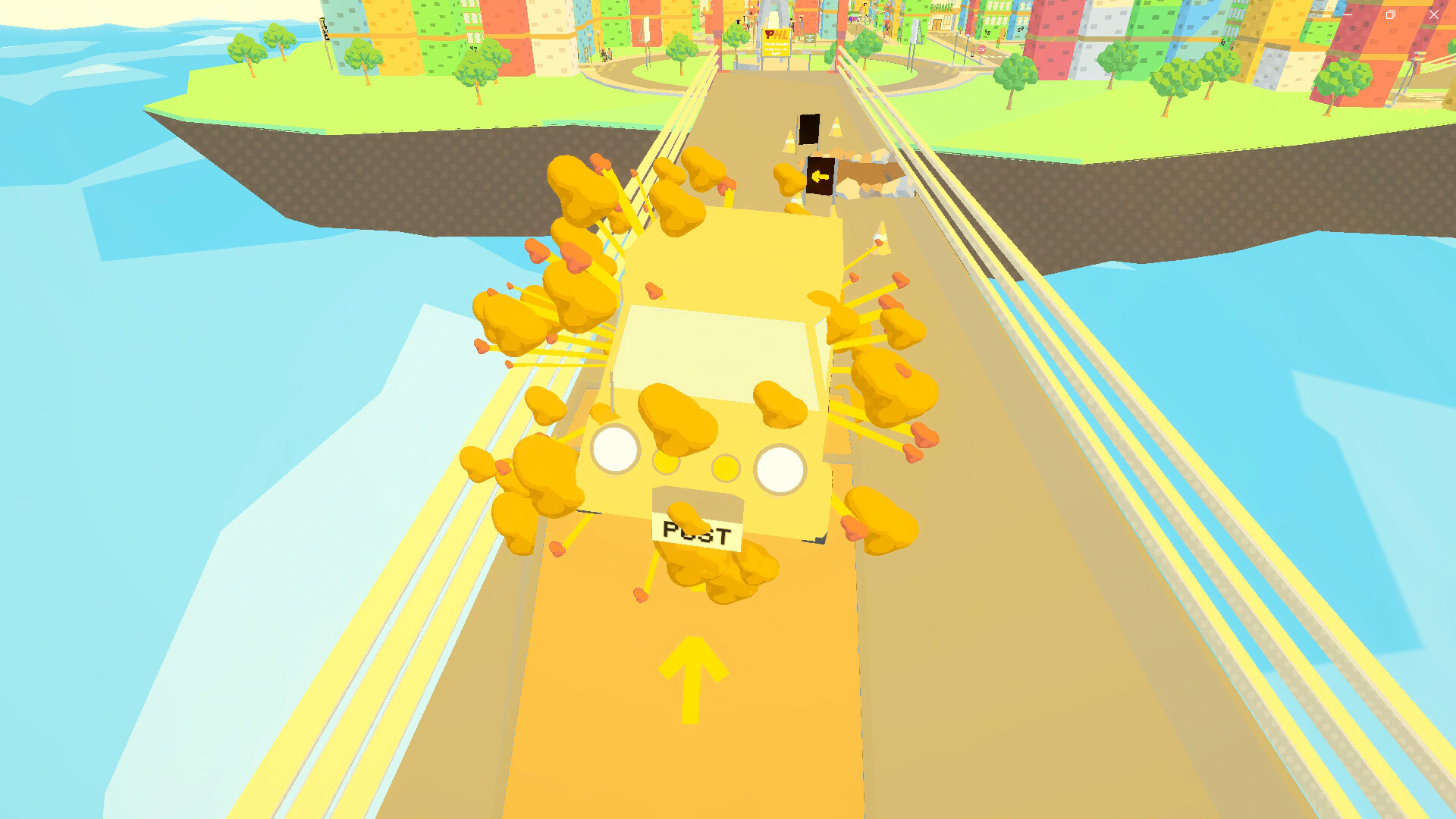 Dropoff trailer