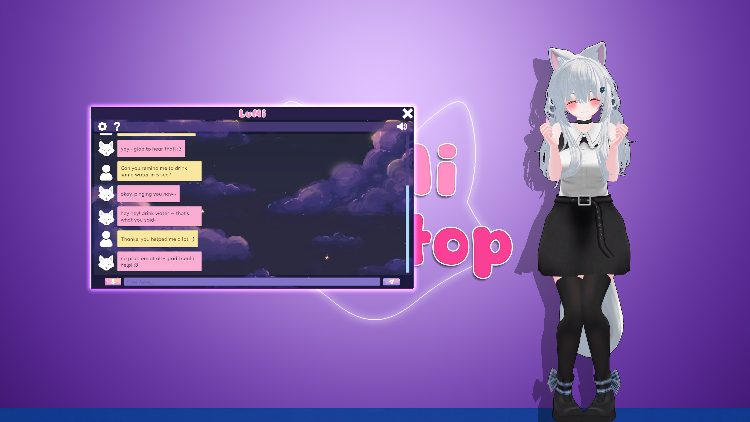 LuMi Desktop screenshot 2