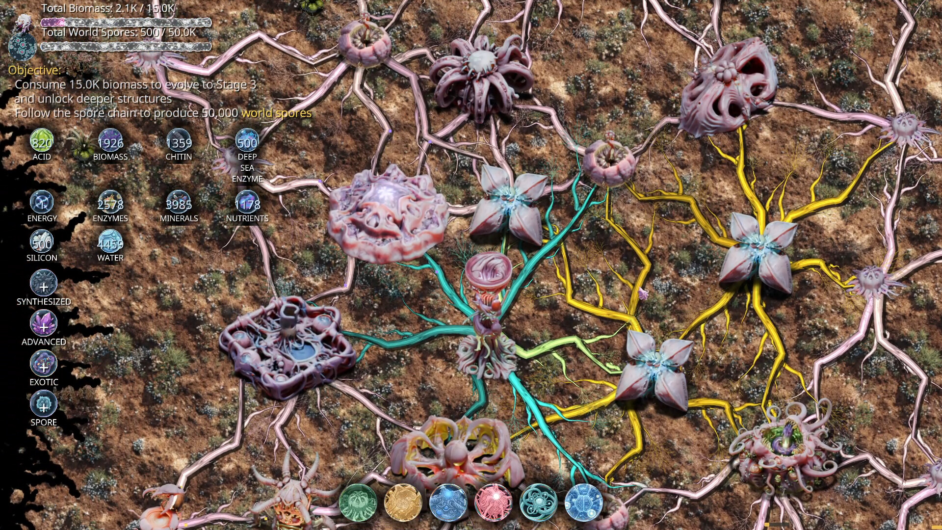 Mycelium Conquest: Mitosis trailer