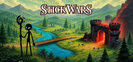 Cover art from Stick Wars: The Laneborn