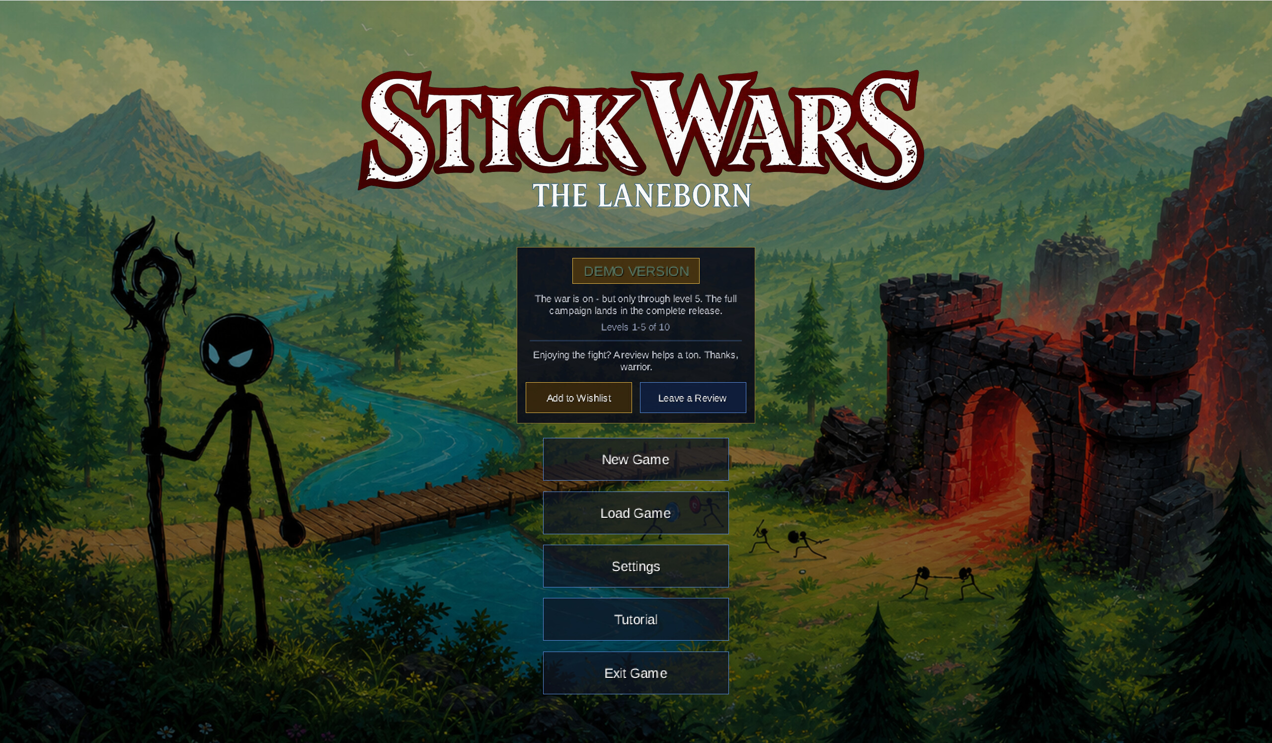 Stick Wars: The Laneborn trailer