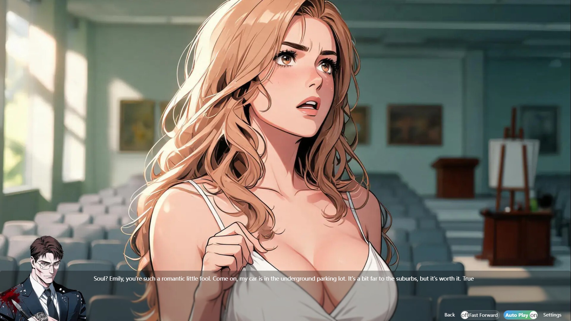 Art Department Goddess Takes Invitation, Unaware Professor Is Killer trailer