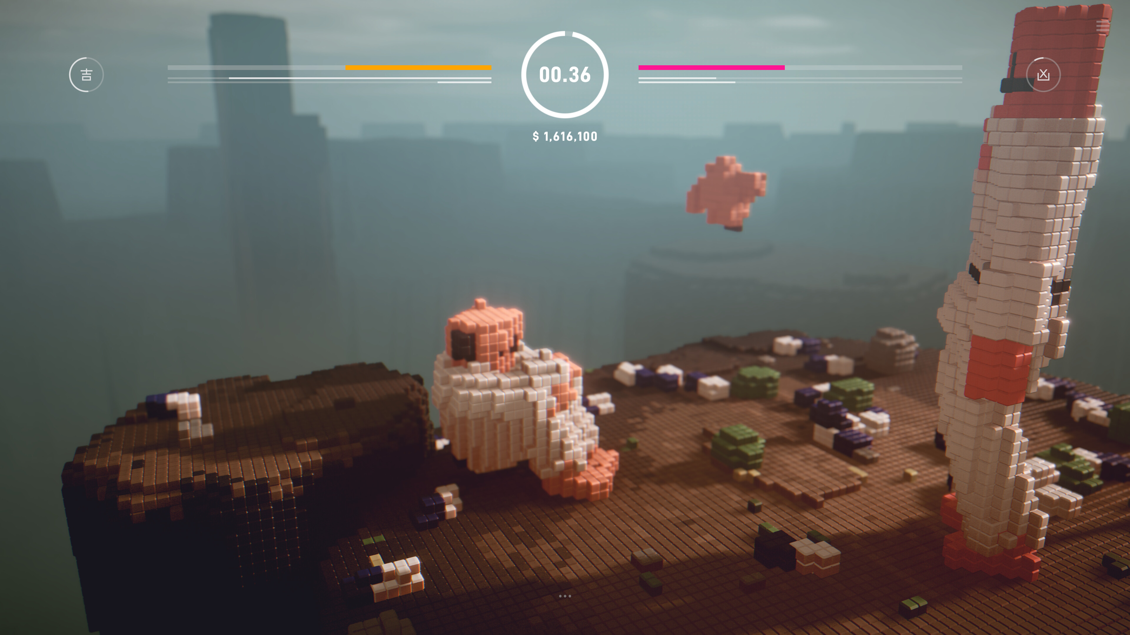 CHU!! KARATE URANAI VOXEL screenshot 2