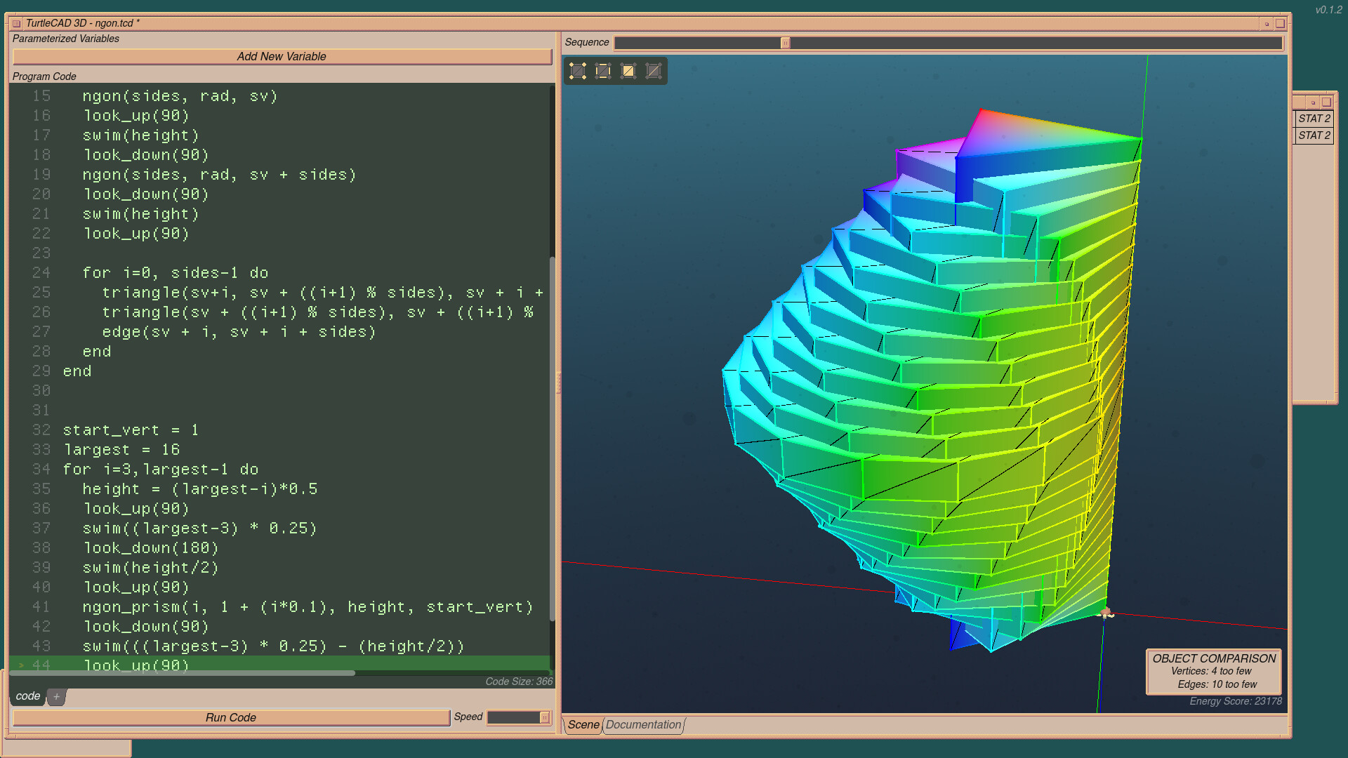 TurtleCAD 3D screenshot 5