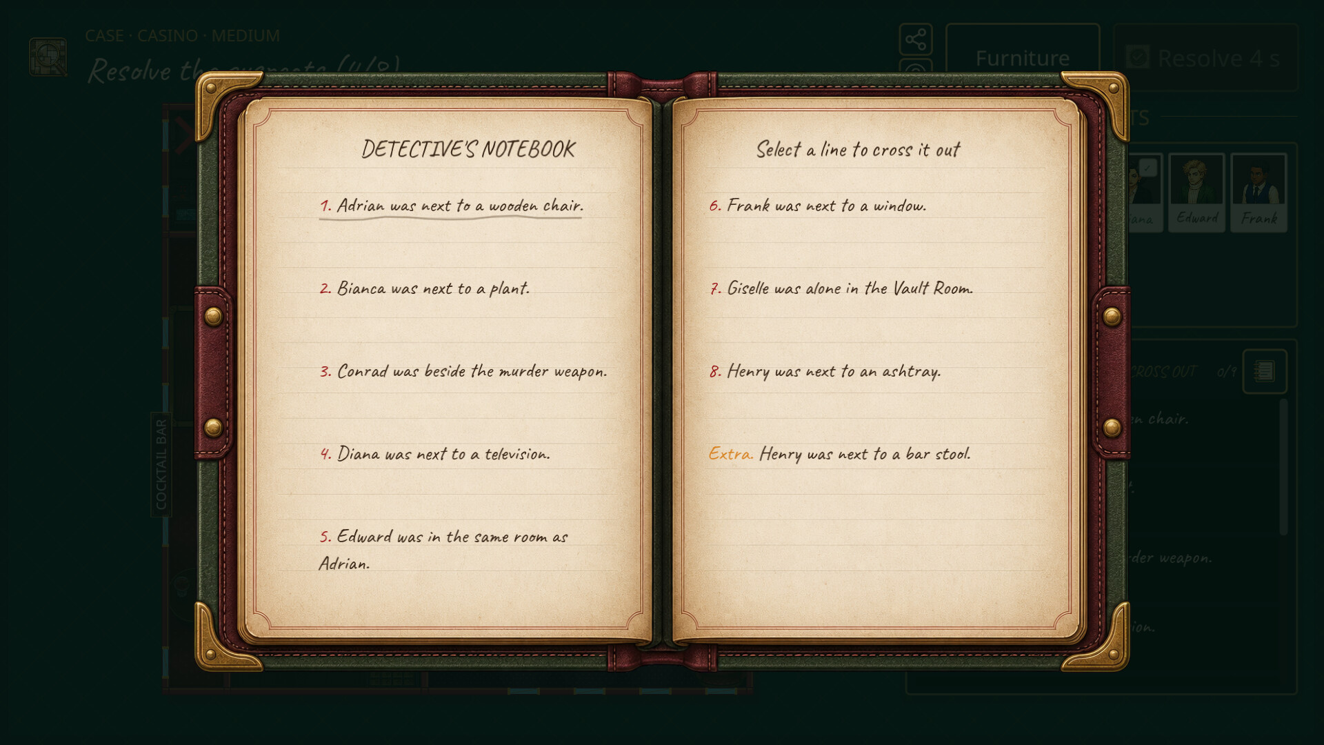 SusDoku: Clues & Suspects screenshot 5