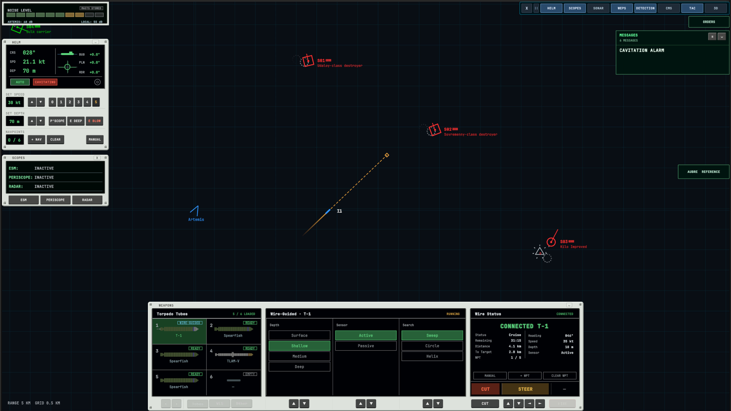 SSN: Artemis screenshot 3