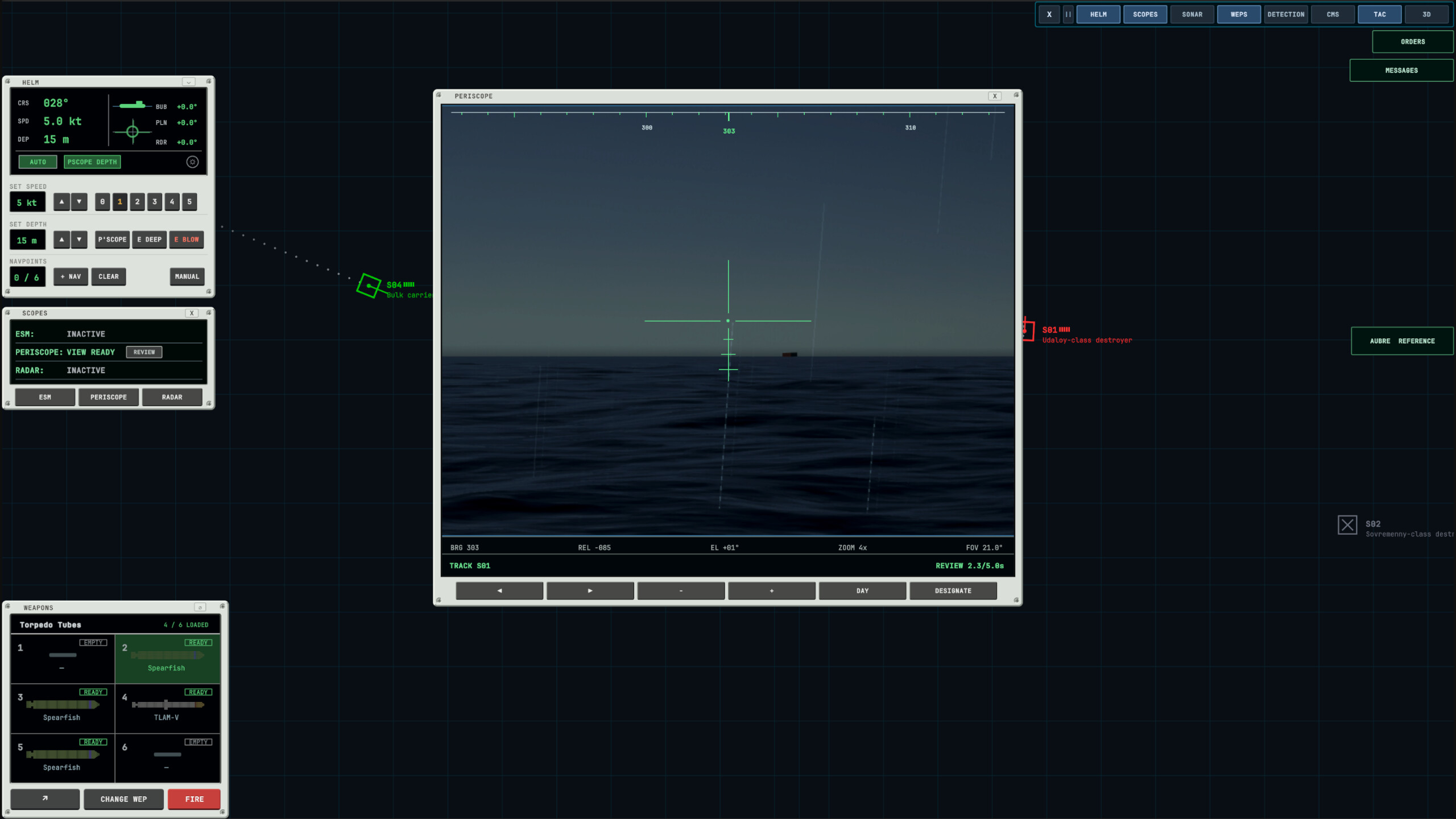 SSN: Artemis screenshot 1